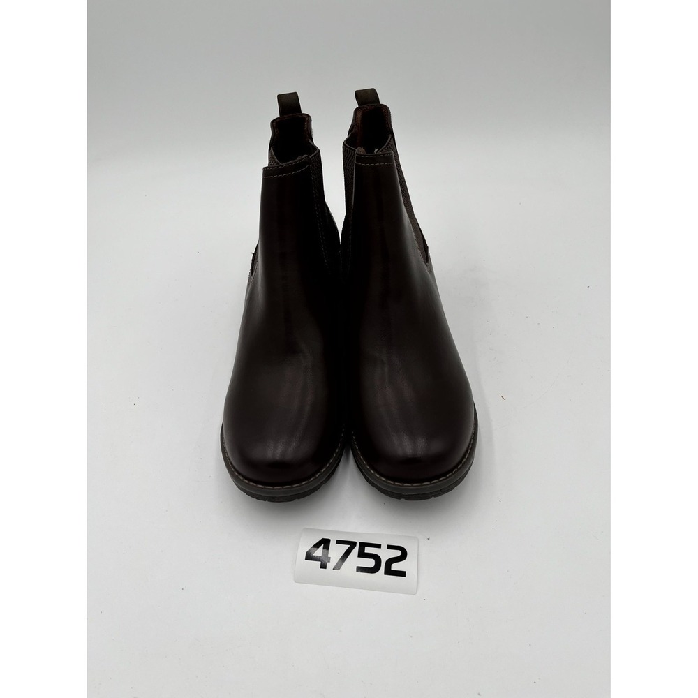 Eastland Jasmine 2149-02 Chelsea Boots Womens US 10M Brown Leather Ankle Bootie